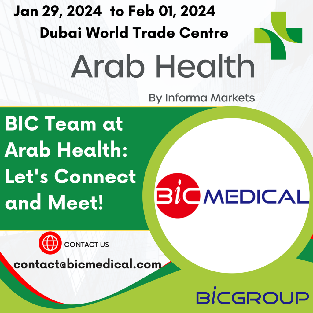 BIC Team will be at Arab Health in Dubai